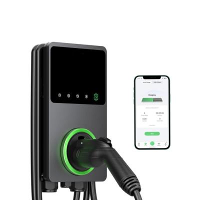 China Modern Level 2 EV Charger, 16/24/32/40 Amp, NEMA 14-50 Plug/06-50 , 24 feet Premium Cable, Indoor/Outdoor Car Charging Station for sale