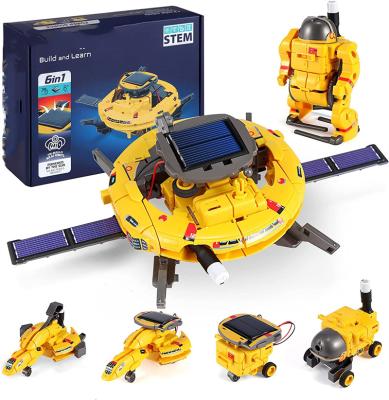 China ABS Solar Robot Space Toys Gifts Projects for Kids Age 8-12 Science Kits for Boys 120Pcs Building Experiments Robots for sale