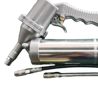 China Pneumatic 14oz Aluminum Alloy with Rigid Hose and Flexible Extension Hose Pressure Oiler Pump for sale