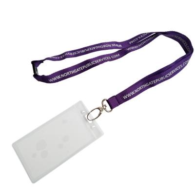 China Plastic Transparent Soft Name Tag Name Tag Holder PVC A7 ID Badge Holder Card Holder for sale