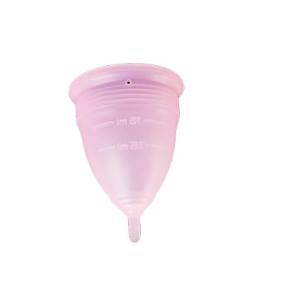 China Eco-friendly Soft Medical Silicone Menstrual Cups for sale