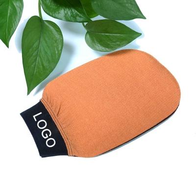 China EXFOLIATING Dead Skin 100% Viscose Round Tan Remover Mitt Bathing Moroccan Massage Exfoliating Bath Glove for sale