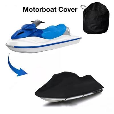 China 2022 Interesting UV Waterproof Boat Motor Cover Universal Trailerable 600D Quality Fabric Boat Covers A005 for sale