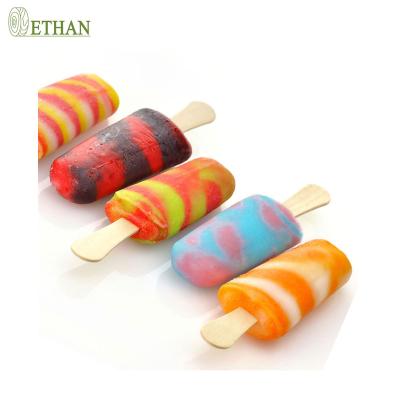 China Sustainable Birch Wood Round Natural Ice Cream Sticks Round Stick 3mm Stick for sale