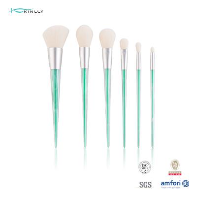 Κίνα 6pcs Crystal Makeup Brushes Set Soft Bristles Professional Makeup Brush Kit προς πώληση