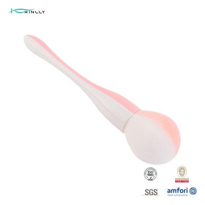 Κίνα Kinlly Plastic Handle Πινέλο Μακιγιάζ Πούδρα Μονό Πινέλο Μακιγιάζ Προσώπου Διπλό Χρώμα Παγωτού για Άψογο Μακιγιάζ προς πώληση