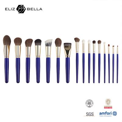 China Professional Quality Full Makeup Brush Set For Private Label, Cosmetic Brush Set  With Synthetic Hair for sale