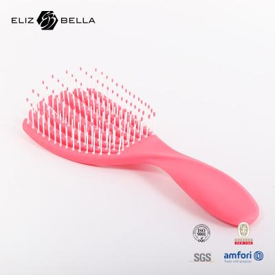 China Colorido transferencia de calor cepillos para el cabello y peines Sublimación plástico masaje de la cabeza cepillo para el cabello en venta