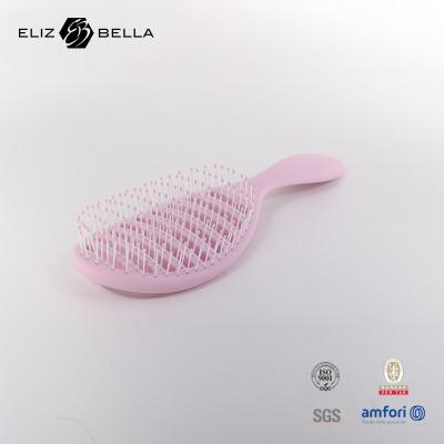 China Private Brand Hair Style Brush Common Comb Customized Color Soft Bristles for Easy Tangle Removal for sale