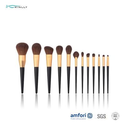 China 12PCS OEM ODM Makeup Artist Brush Set For Eye Shadow for sale