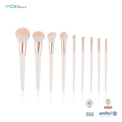 Chine Le maquillage balaye l'ensemble de cadeau, 9 PCs la base synthétique que de la meilleure qualité balaye la poudre de visage de mélange pour rougir des crayons correcteurs de découpe à vendre