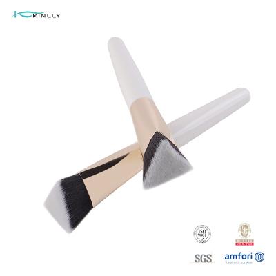 China Nylon Hair small tapered brush Unique Head Shape For Liquid Cream for sale