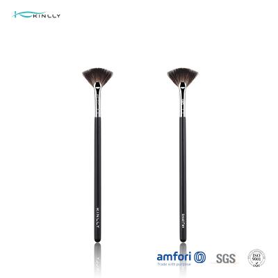 Cina Fan che dettaglia la piccola spazzola del fan di 1pcs Mini Makeup Brush Synthetic Hair in vendita