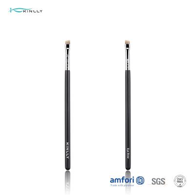 China Angled Individual Eye Definer Brush Makeup Brushes Synthetic Hair Eyeliner Makeup Brush Eye Brow for sale