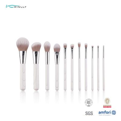 Κίνα Ίδρυμα καμπουκιών βουρτσών 11pcs Makeup πολυτέλειας τρίχας Taklon PBT προς πώληση