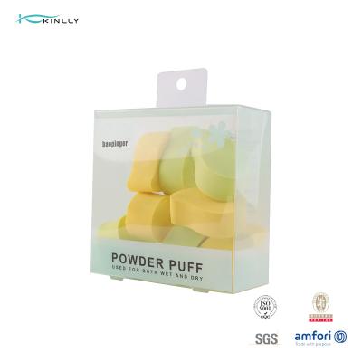 China el maquillaje 5pcs sopla esponja divertida de la belleza que el mango lindo de la fruta formó los aplicadores cosméticos del soplo de la belleza de la esponja de los soplos de polvo en venta