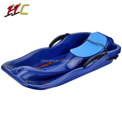 China Convenient Portable Plastic Snow Sled Snow Sledding Sled for Kids and Skiing Snowboarding Kids Outdoor for sale