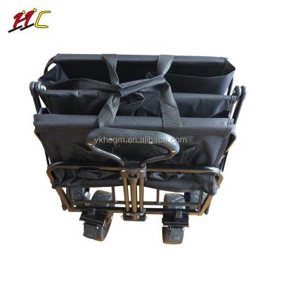 China Portable Customization Tour Hand Luggage Trolley Camping Shopping Outdoor Beach Fishing Folding Camping Trolley for sale