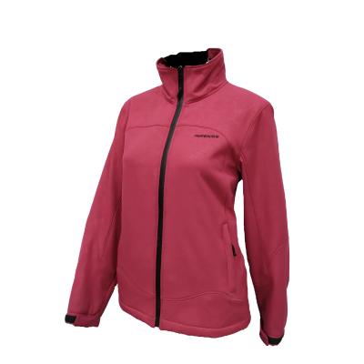 China Custom Logo Women Zip-Front Coat Hiking Softshell Ladies Breathable Custom Jacket for sale