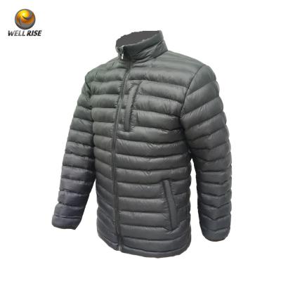 China Cheapest Men's Active Padded Stripper Jacket Insulated High Quality Outdoor Wear Waterproof Ultralight Padded Jacket for sale