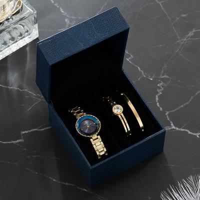 China Brand Non-Specific Luxury Quartz Watches Ladies Women Fashion Bracelet Wristwatches Wrist Watch Set Jewelry Clock for sale