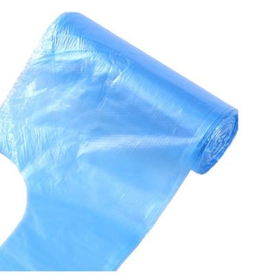 China Factory Wholesale Disposable Garbage Bag Black Vest Style Household Thickened Disposable Portable Large Size Garbage Bag Plastic Bag for sale