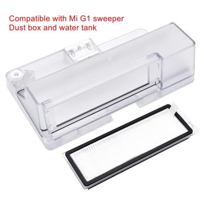 China Mijia Sweeping Suitable Household and G1 Robot Mopping Accessories Filter Water Tank Dust Box 2 in 1 All-in-one Component Set for sale