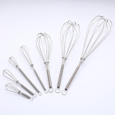 China Good Quality Viable Factory Price, Household 3 Pack Stainless Steel Egg Beater Hand Beater for Mixing Beating and Stirring for sale