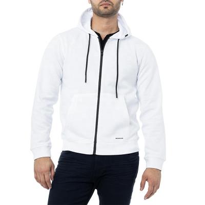 China Hot Sale Anti-Wrinkle Men's Casual Hoodie Jacket Sports Fleece Hooded Zip Up Sweatshirt For Men for sale