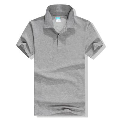 China Anti-Wrinkle 85% Polyester 15% Cotton Polo T-shirt Men T-shirt Unisex Custom Golf Polo Shirt Quick Dry for sale