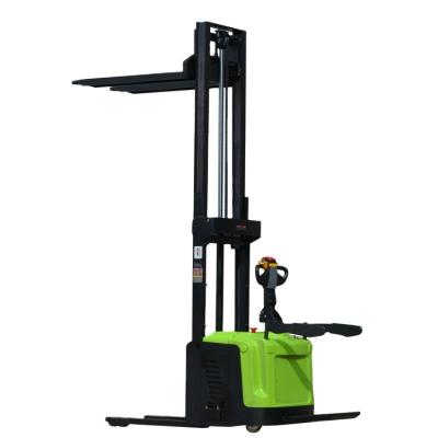 China Modern Maximum Capacity 1 Ton Full Electric Lift Stackers with Brake Switch for sale