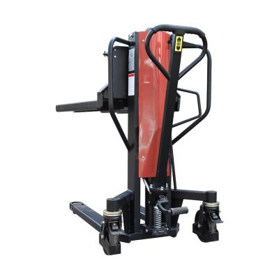 China Hotels / Garment Shops / Building Material Stores / Machinery Repair Shops... Tilting Pallet Stacker Backrest Stronger Backrest Intelligent Supporting Electric Pallet Stacker With Tilting Device for sale