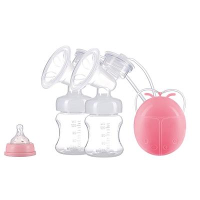 China Electronic Breast Pumping Brest Pump140ML Silicone Massage Machine BPA Pain Relief Portable Automatic Free Dual Flow Quiet Variable Milk for sale