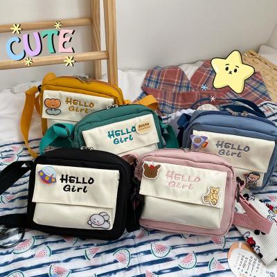 China 2020 New Cute Fashionable Women's Small Goods 2020 Small Bag Lady's Zipper Casual Bag Girl's Cartoon Cross - Body Bag for sale