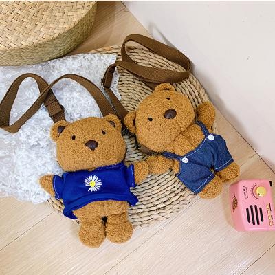 China Goods 2020 Designer Cute Girls 2020 New Custom Women Cross - Body Handbags Shoulder Messenger Bag Female Women Bear Cross - Body Chest Bag for sale