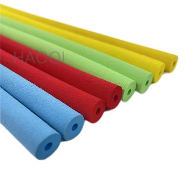 China Most Custom Made High Density Foam Protective Hollow Rubber Polyethylene Eva Epe Foam Sponge Tube Sleeve Tubes for sale