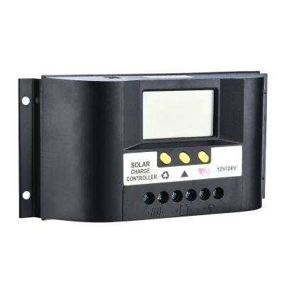 China Cheap solar charger controller 10A 20a 30amp small pwm 12v 24v 48v charge controller mppt price for sale