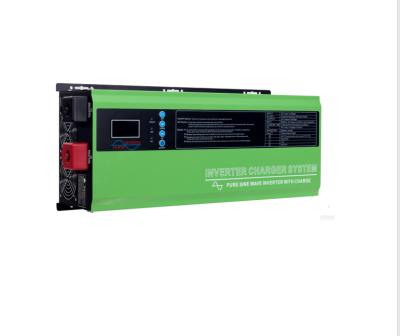 China 4kw 5kw 6kw 24v 48v sine wave solar power PV battery mppt off grid solar hybrid inverter 680*295*225 for sale