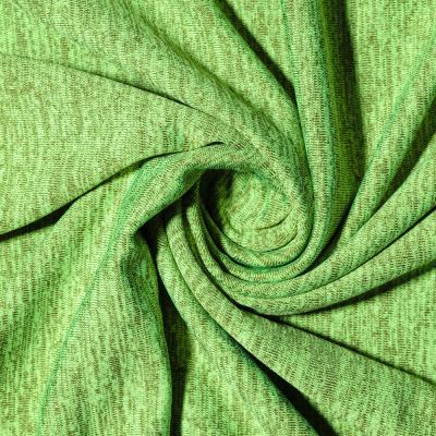 China Quick Dry Fit Breathable Polyester Eco-Friendly Recycled Spandex Spandex For Yoga Sport Wear Fabric Knit Fabric for sale