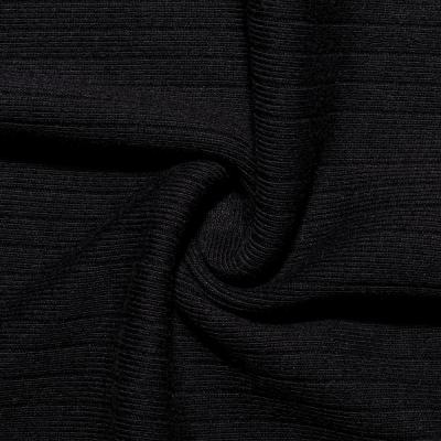 China Breathable in 100%cotton Chinese designer fabric 30S/2 cotton 1X1 rib fabric for fashion spring and summer sportswear for sale