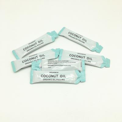 China Say New Inventions 100% Healthy Natural Flavor Mint Lipstick Coconut Oil Pulling Teeth Whitening Mouthwash Kit for sale