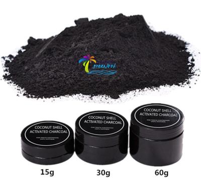 China 100% Carbon OEM Food Grade Teeth Whitening Kit with Coconut Charcoal Teeth Whitening Powder for sale