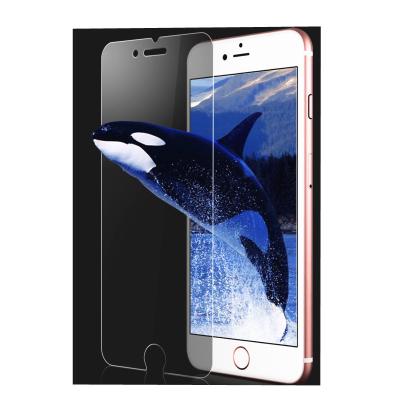 China 2.5D High Quality Tempered Glass Cell Phone Explosion Proof Blue Light Proof Protective Film For Apple 6 7 8 Cell Phones for sale