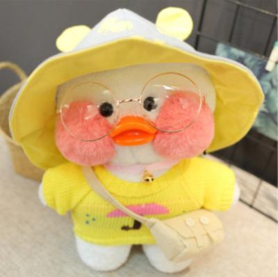 China White Stuffed Children's Duckling Plush Doll Toy, Children's Gift 30cm Pillow Doll Birthday Gift for sale