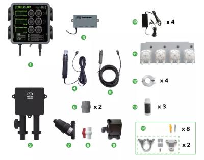 China PH/EC Hydroponics Garden PHEC Smart Control Controller for Vertical Indoor Breeding Cultivating Container Agriculture for sale