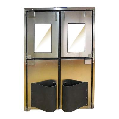 China 100 Lab/Lab Clean Room Restaurant Swing Door Hinges Warehouse Duty Impact Traffic Doors for sale