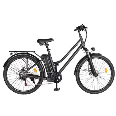 China European Warehouse E City Electric Bike E Bikes Hot Sale City Electric Bicycle 36v 350w 26inch E Bikes Powerful Electric City Ebike For Adult for sale