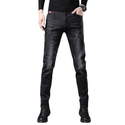 China Fashionable OEM Men's QUICK DRY Color Men's Slim Fit Men's Youth Stretch Denim Pants For Men for sale