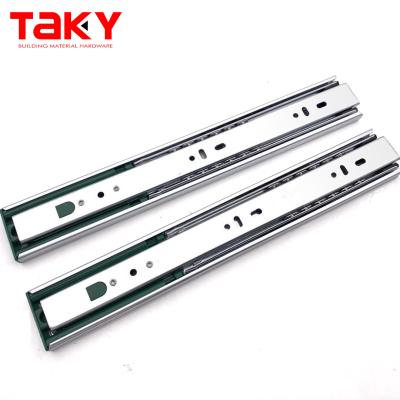 China Traditional Furniture Drawer Slide Push On Open Type Drawer Slide Slide for sale