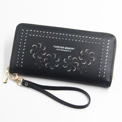 China 2020 multi-layer new women's leisure large-capacity hand custom hollow wallet for sale